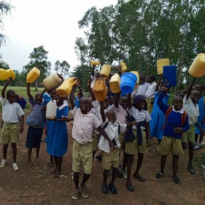 Students of Ramula Junior Secondary School
