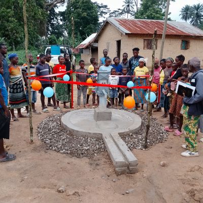 New community well ready for villagers 