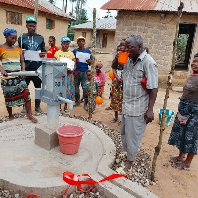 Thankful for clean drinking water