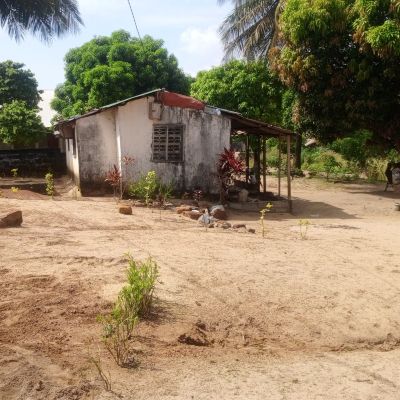 A villager's home in Silver Beach community