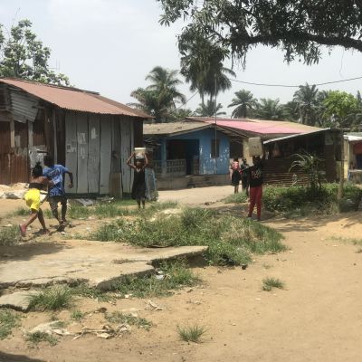 This is a view of Weh Town Gobachop  community