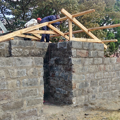 Finishing the Remaining Roof Structure