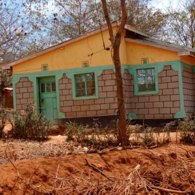 A villager's home in Ya Muungu town