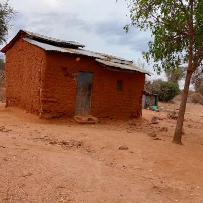 A villager's home in Kavisu community
