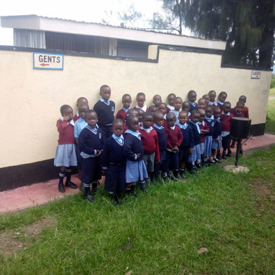 Completed Latrine for Children