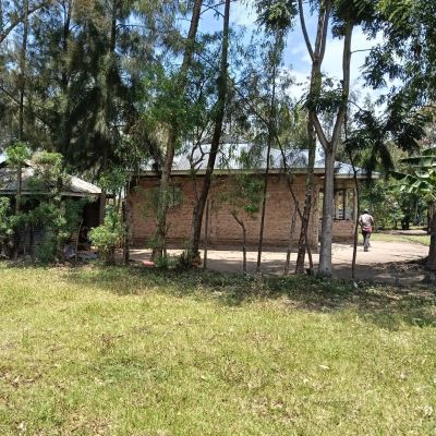 A villager's home in Kachacha village