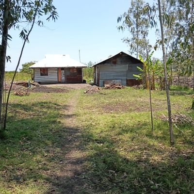A villagers' homes in Kowiti community