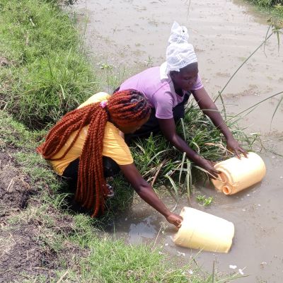 Community's old water source