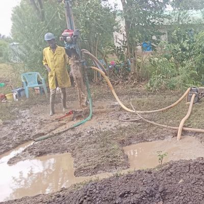 Well construction underway