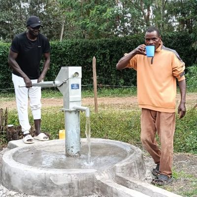 Thankful for clean drinking water