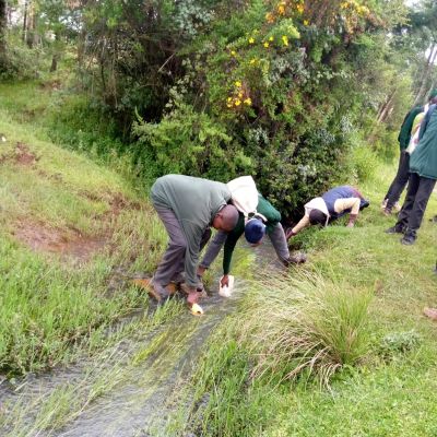 Village school's old water source 