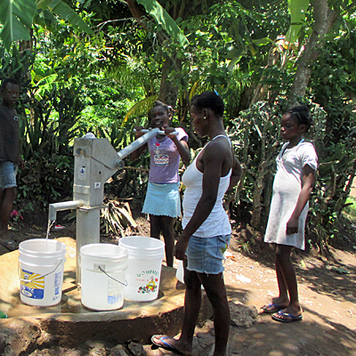 Newly replaced Handpump