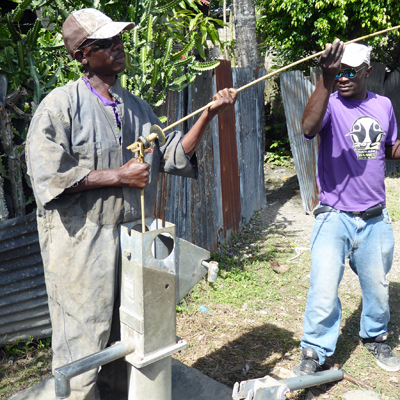 Planting New Handpump