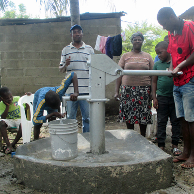 Newly Repaired Village Well