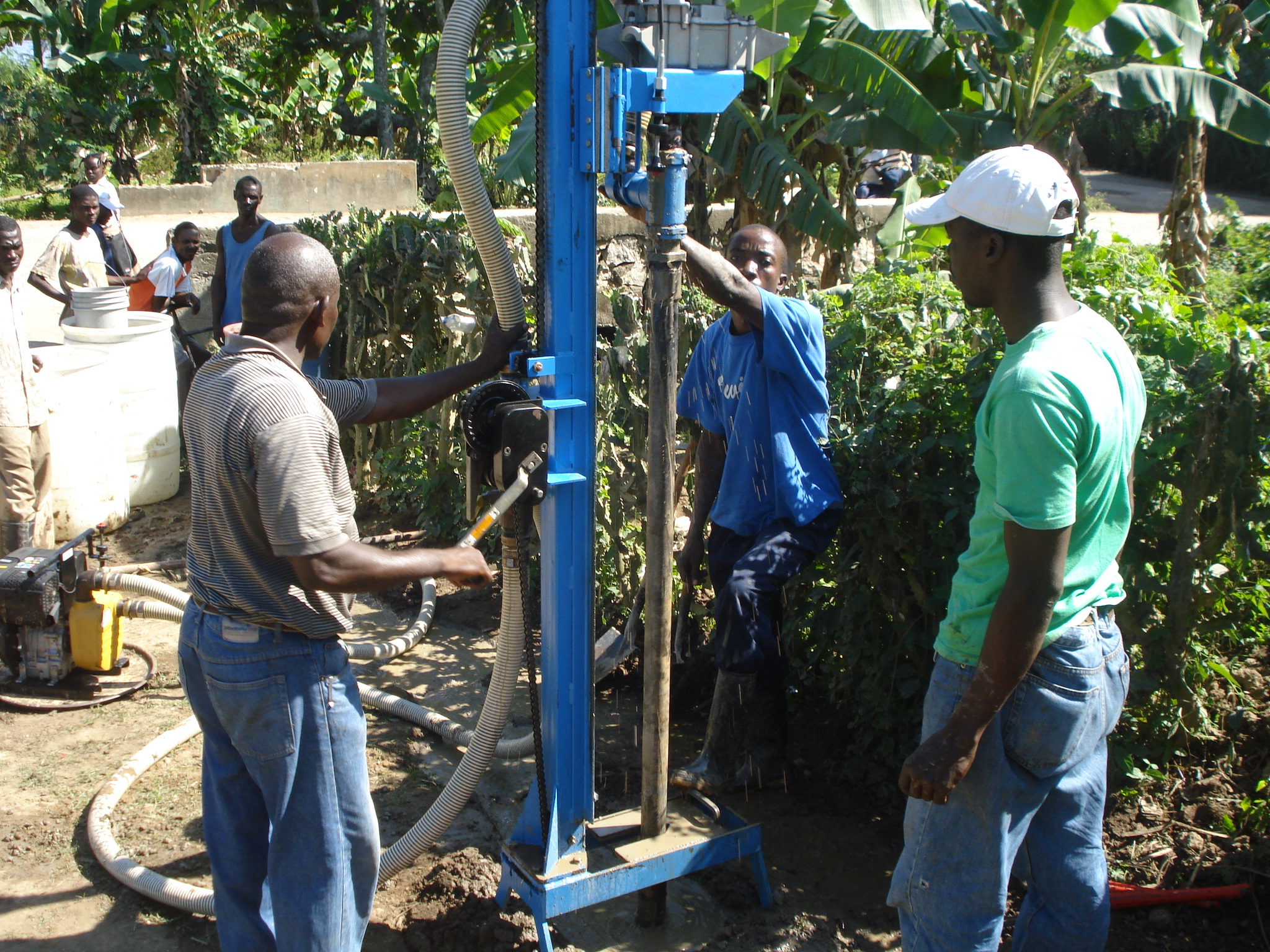 Drilling Wells for Villages Again!