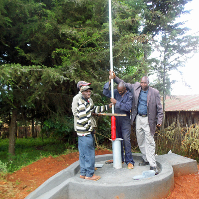 Replacing Handpump and pad