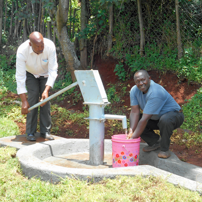 Safe water flowing again!