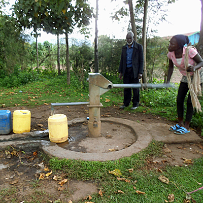 Pump Replaced and Safe Water Flowing