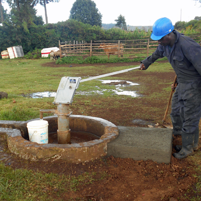 Repairing broken pump