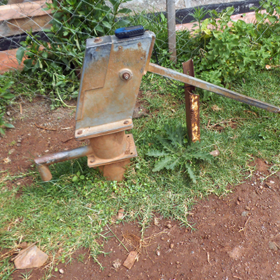 Pump Head removed for repair
