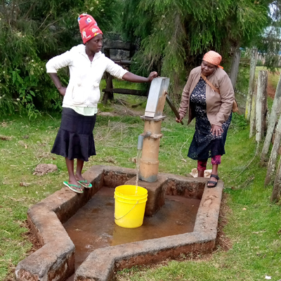 Safe water flowing again!