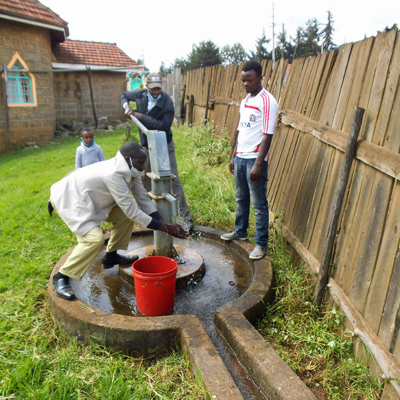Safe water flowing again!