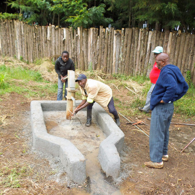 Safe water flowing again!