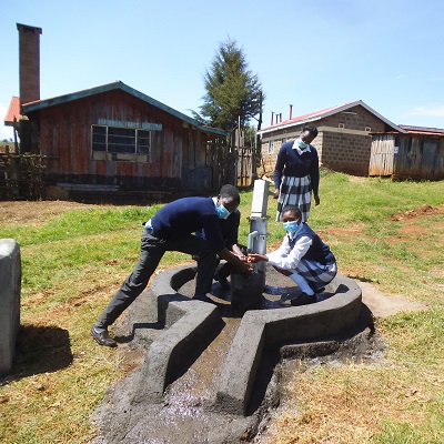 Students grateful for new pump