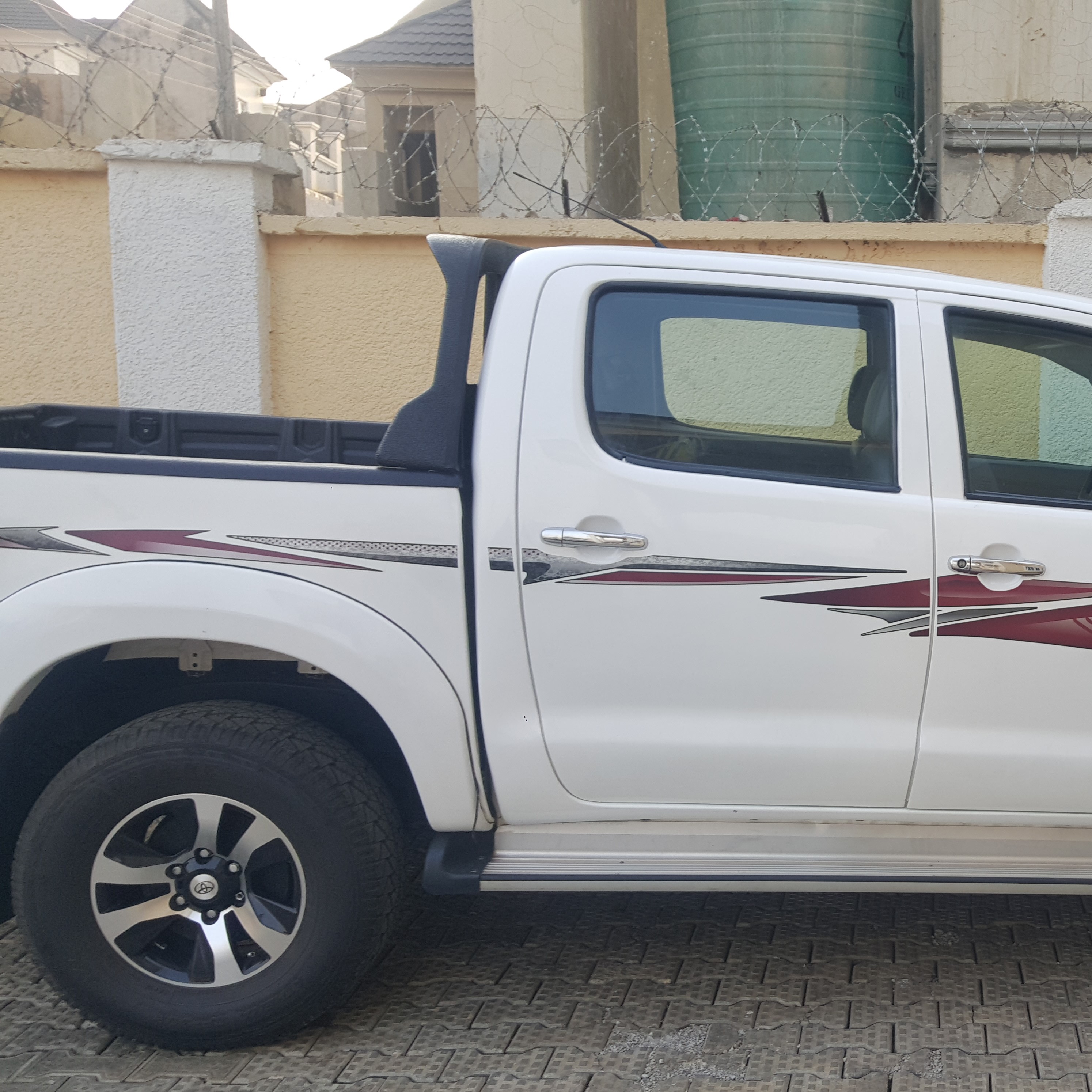 New tires for vehicle