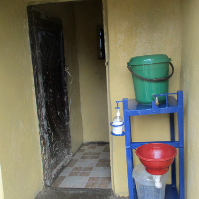 Interior with Handwashing station
