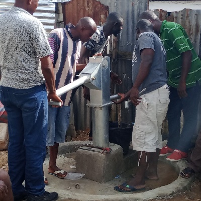 Safe water flowing again!