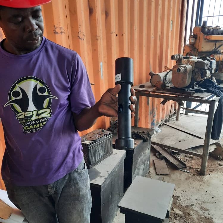 Some of the Drill Parts brought in from USA