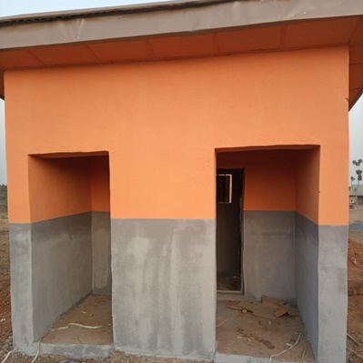 Completed Latrine