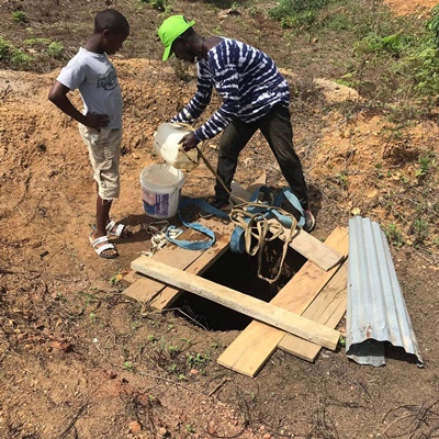 Old Open dug well