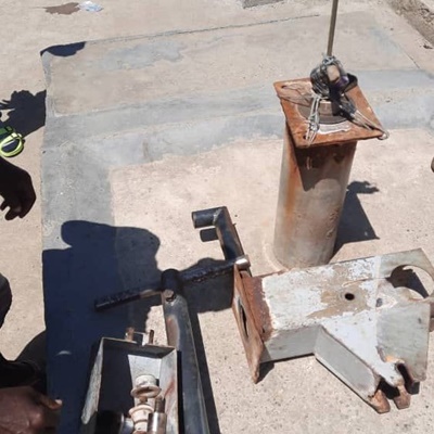 Pump broken down