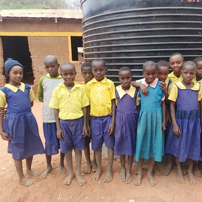 Students at Kavuti Primary School