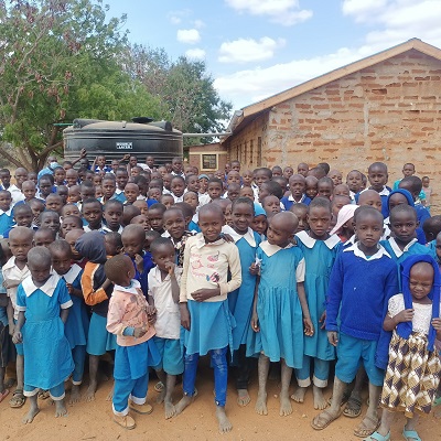 Students at Mulinde Primary School