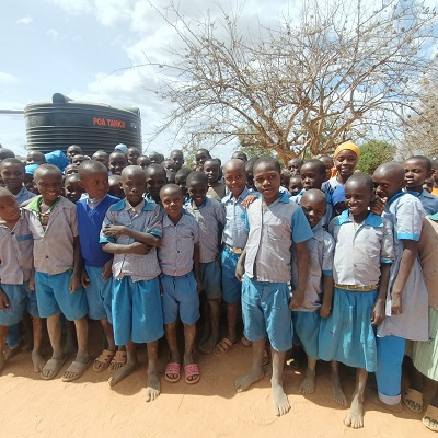 Students at Kyalamoko Primary School 