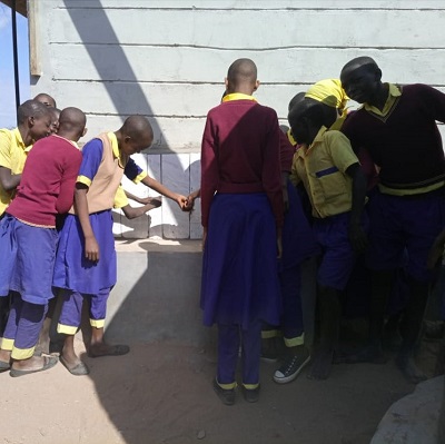 Students at Kamulalani Primary School 