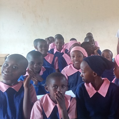 Health and Hygiene training participants at AIC Waasya Primary School