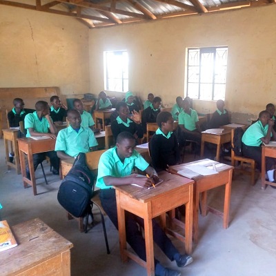 Health and Hygiene Training Participants at Mwasuma Secondary School