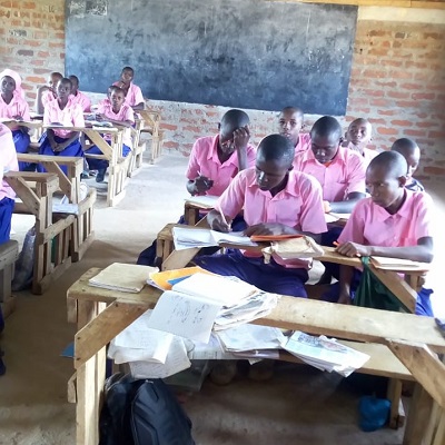 Health and Hygiene Training Participants at Mutyangombe Primary School 
