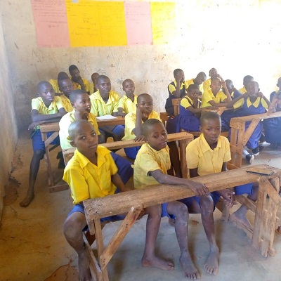 Health and Hygiene Training participants at Kavuti Primary School 