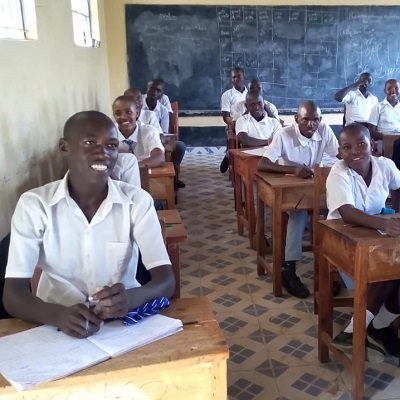 Health and Hygiene Training participants at Kalanga Secondary School