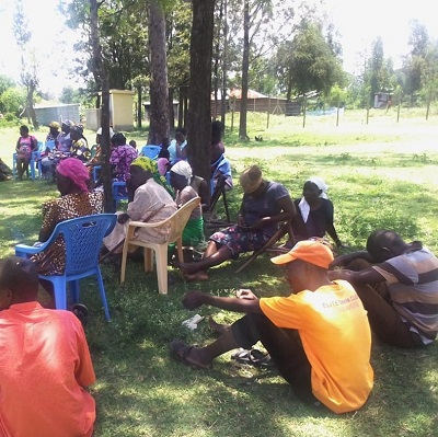 Health and Hygiene Training participants in Kachola Central community 