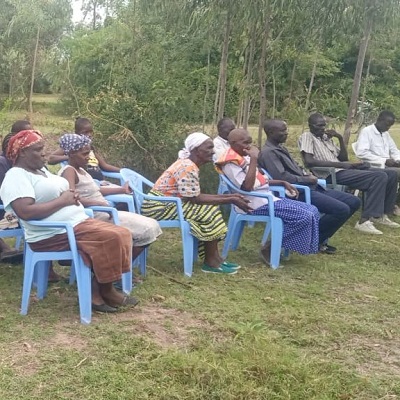 Health and Hygiene Training participants in Opala Community