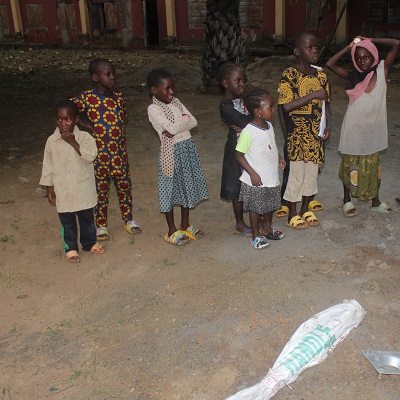 Children from the community