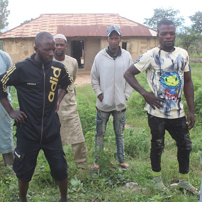 Men from the community