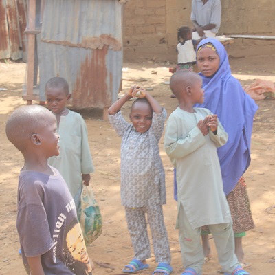 Children from the community