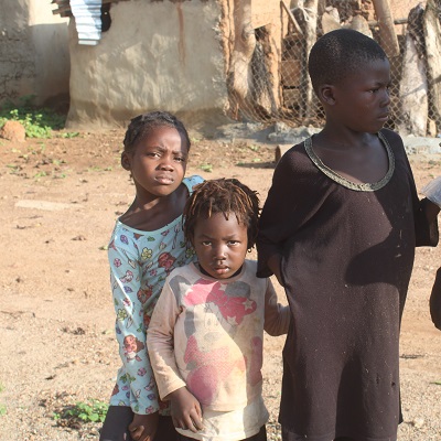 Children from the community
